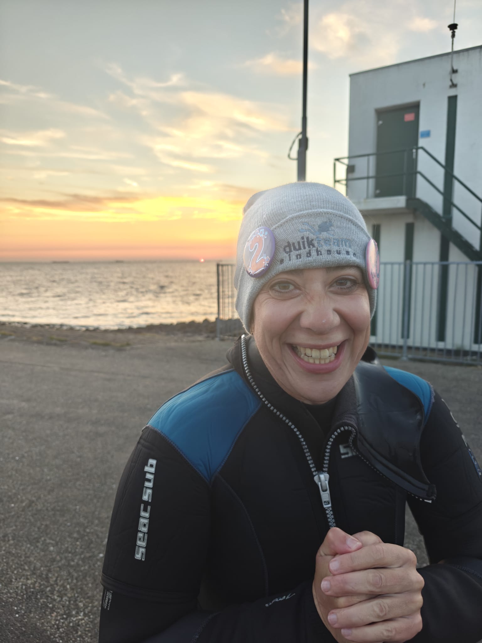 Scoor zo’n heerlijke warme DTE muts, voor het duikweekend